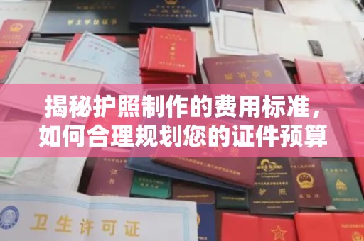庄河揭秘护照制作的费用标准，如何合理规划您的证件预算